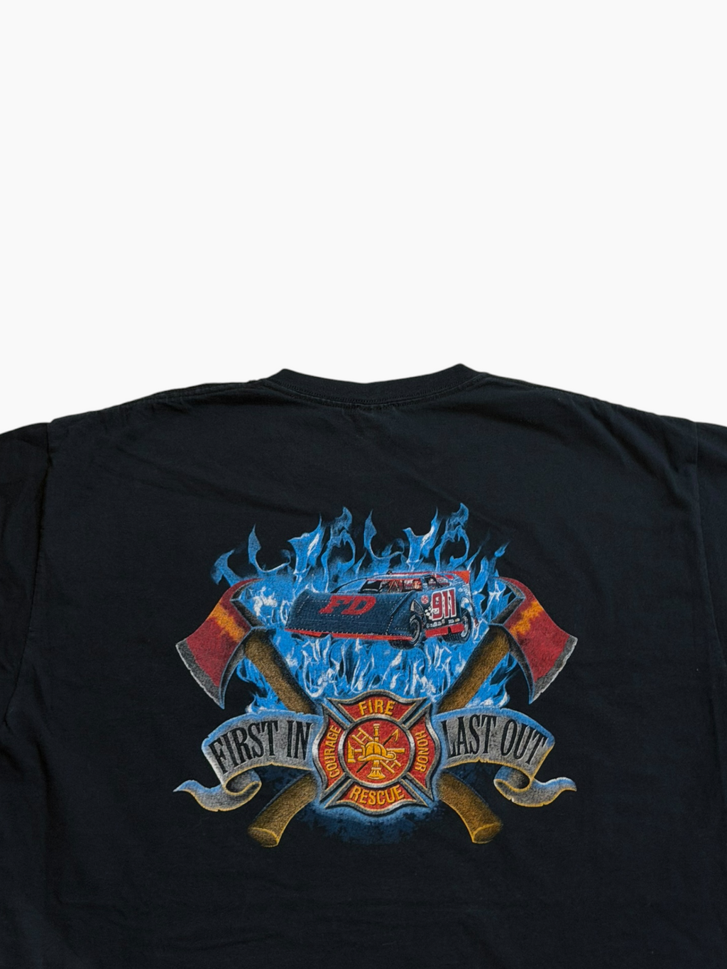 "First In Last Out" Firefighter